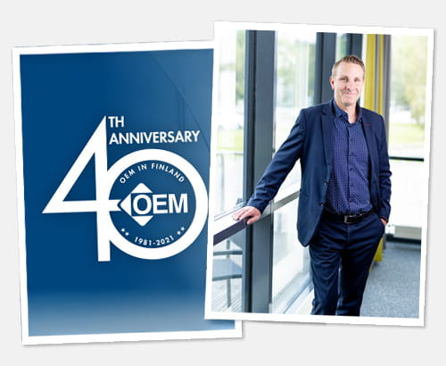 OEM Finland 40. juhlavuosi ja Marko Salovaarasta tulee toimitusjohtaja