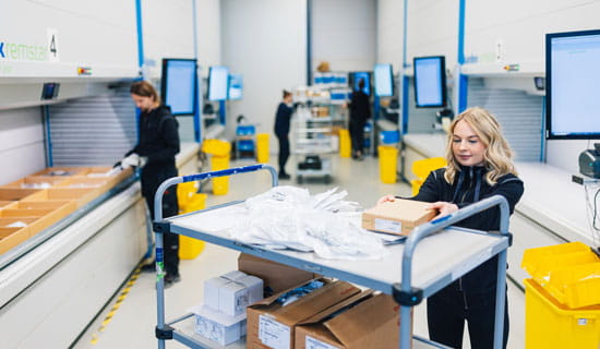 Varastoautomaatit ja tuotteiden nopea keräys