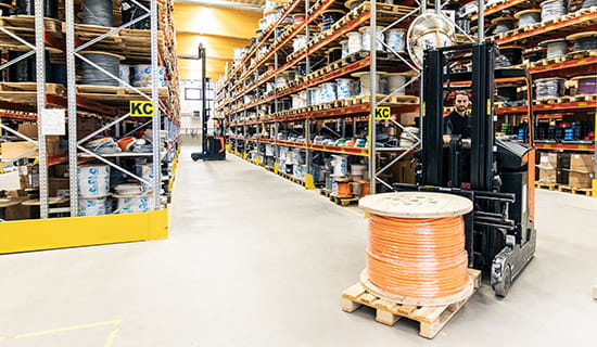 Tehokas logistiikka