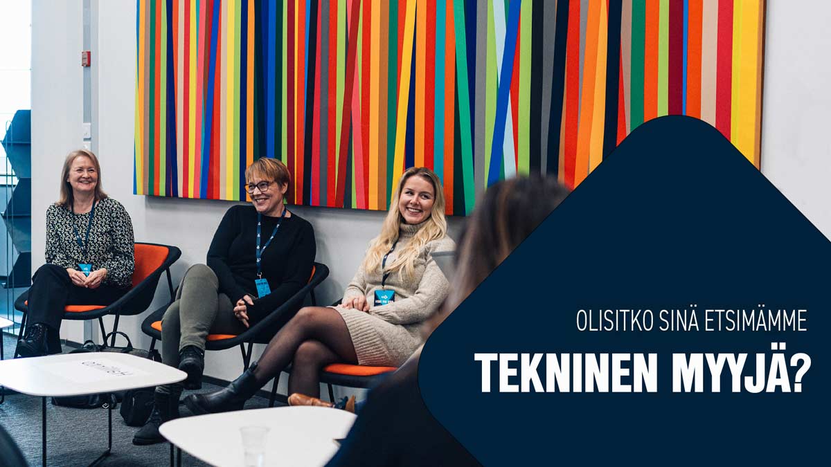 Olisitko etsimämme tekninen myyjä