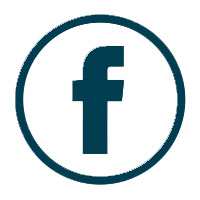 Facebook logo sininen