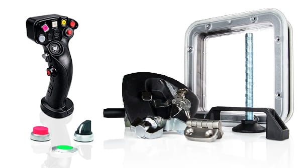 Ohjaimet ja painikkeet ohjaamoihin