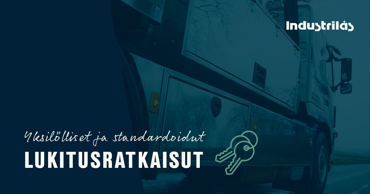 Yksilölliset ja standardoidut lukitusratkaisut