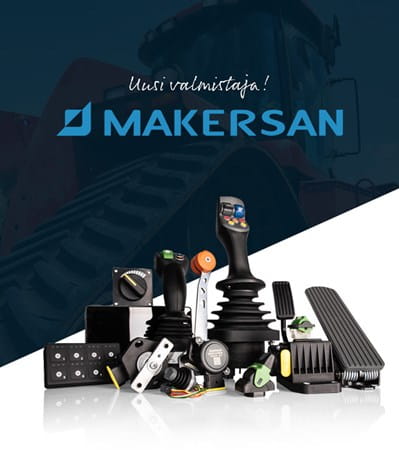 Makersan mekatroniikka-tuotteet ajoneuvoihin