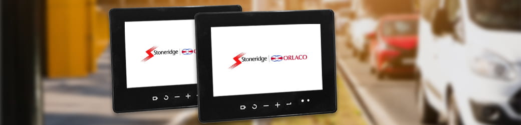 Stoneridge-Orlaco ajoneuvokamerat ja monitori