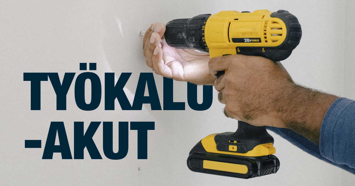 Työkaluakut