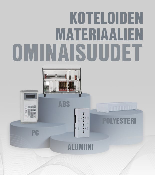 Koteloiden materiaalien ominaisuudet