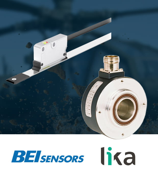 Bei Sensors ja Lika pulssi- ja absoluuttianturit liikkeenmittaukseen