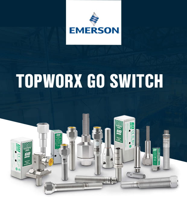 TopWorx GO Switch -kytkimet teollisuuteen