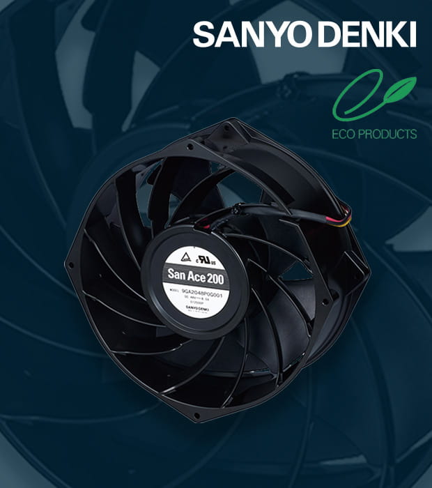 Sanyo Denki Ace 200 9GA DC tuuletin uutuudet