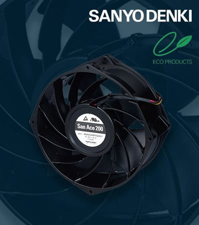 Sanyo Denki Ace 200 9GA DC tuuletin uutuudet