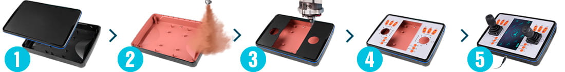 Kotelon työstövaiheet