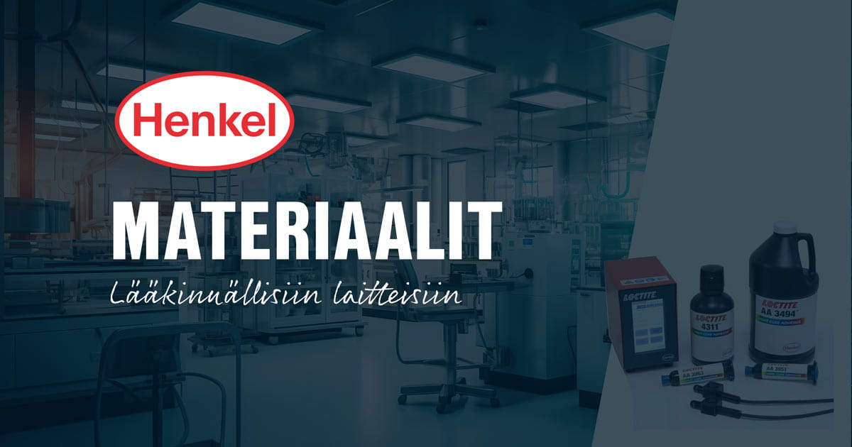 Henkel-materiaalit lääkinnällisiin tarpeisiin
