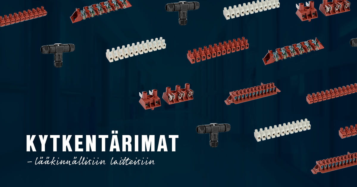 Kytkentärimat lääkinnällisiin laitteisiin