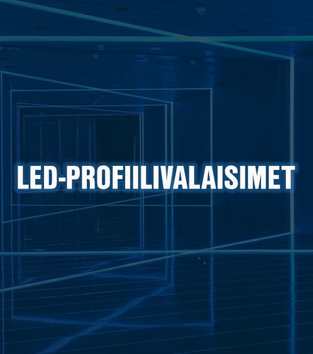Räätälöidyt led-profiilivalaisimet teollisuuteen