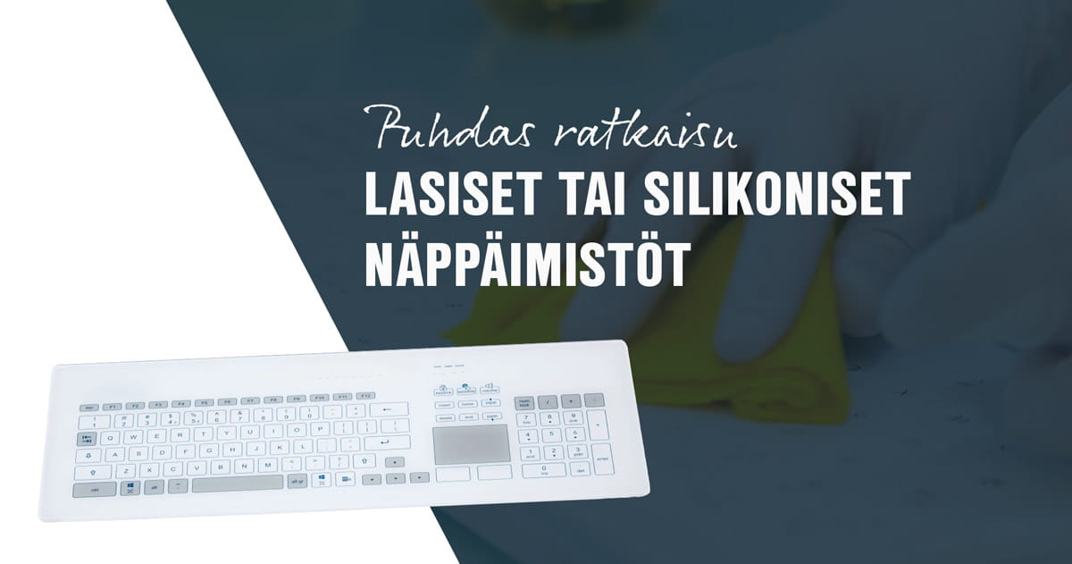 Puhdasratkaisu näppäimistöt