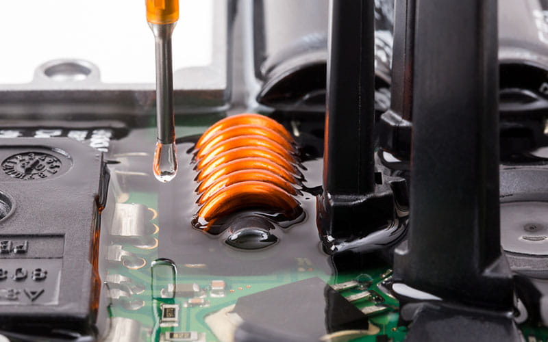 Materiaalit piirikorttien suojaukseen