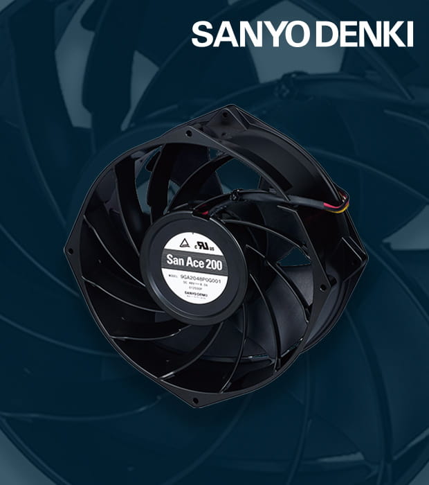 Sanyo Denki San Ace 200 9GA DC tuuletin uutuudet