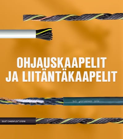 Ohjaus- ja liitäntäkaapelit