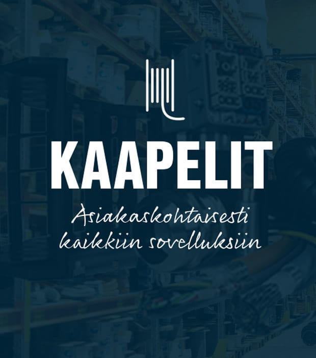Raakakaapelit asiakaskohtaisesti