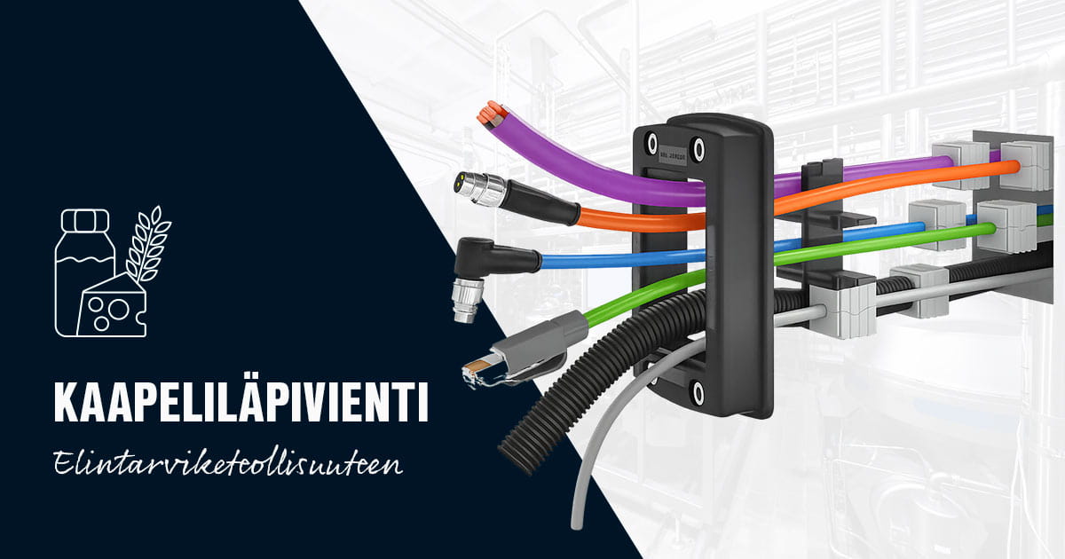 Conta-Clip FDA-kaapeliläpivientijärjestelmät