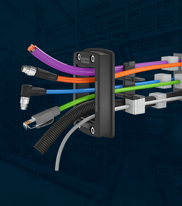 Conta-Clip kaapeliläpiviennit elintarviketeollisuuteen