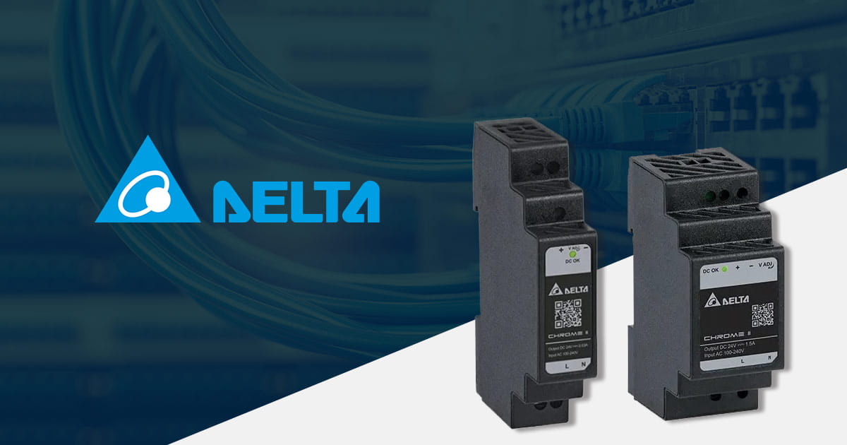 Delta Electrnics teholähteet moduulikoteloon