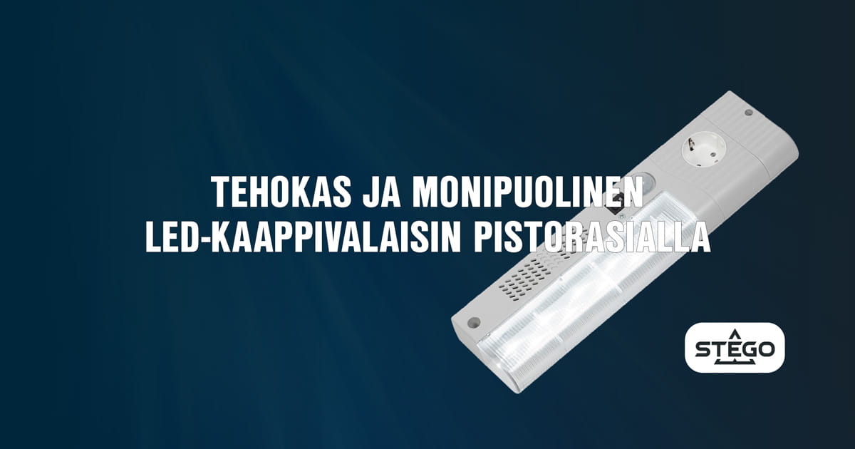 SL025 LED-kaappivalaisin