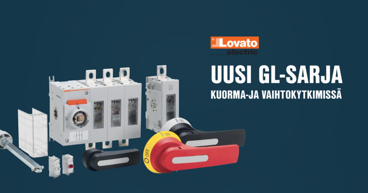 Lovato-kuorma- ja vaihtokytkimet - OEM Finland Oy