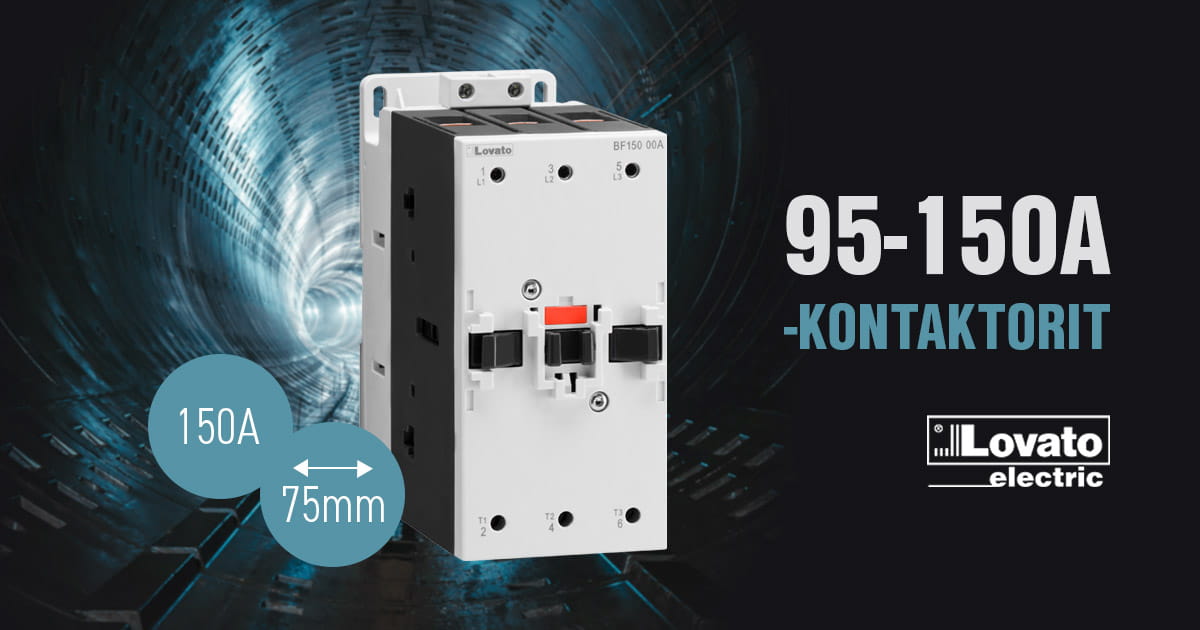 Lovato 95-150A -kontaktorit