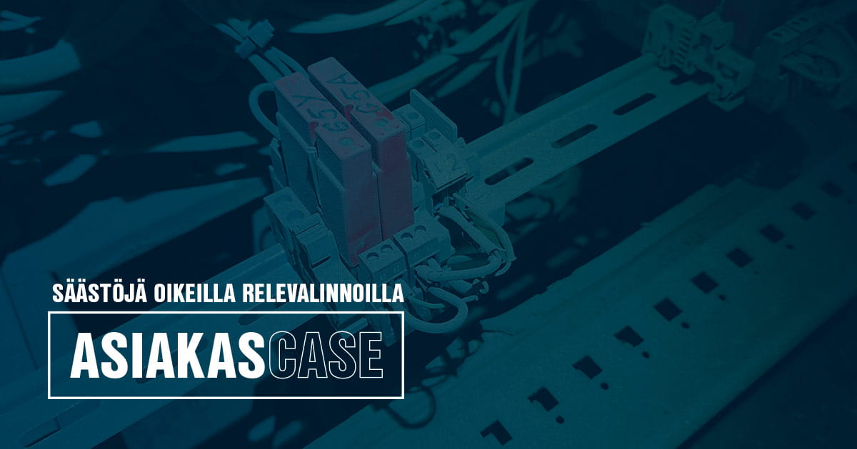 Ovako steel mill: Delcon relays in maintenance inspection with OEM Finland