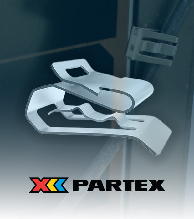 Partex PKS Edge Clip kaapelikiinnike aurinkopaneeleihin ja asennukseen