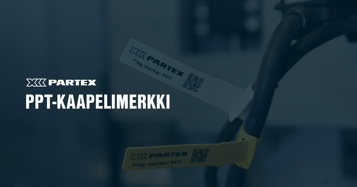 Partex PPT-kaapelimerkki