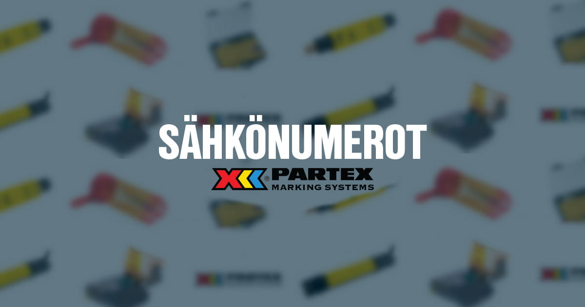 Partex sähkönumerot
