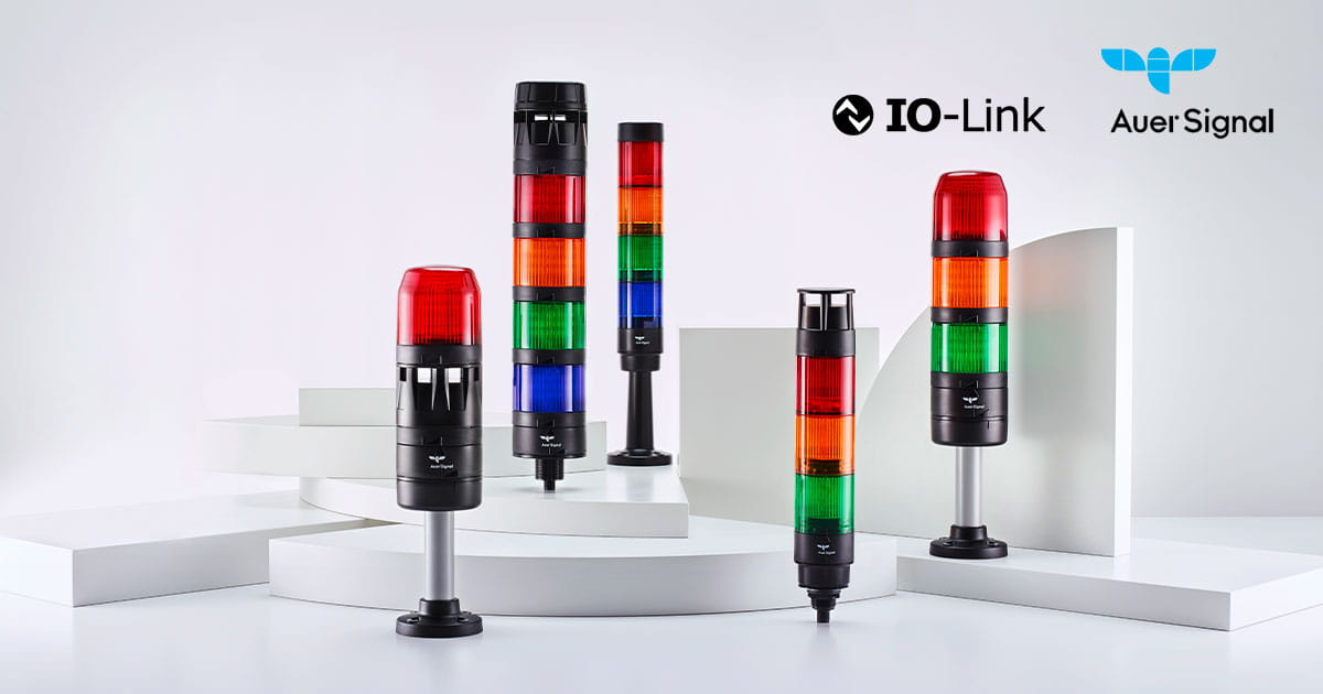 IO-Link-ohjaus PC7- ja CT5-valomastoihin