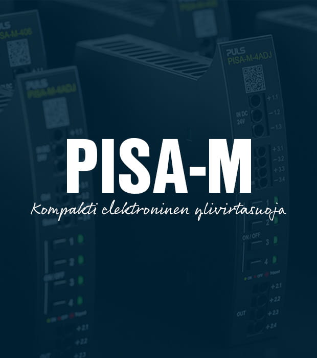 Puls PISA-M kompakti elektroninen ylivirtasuoja