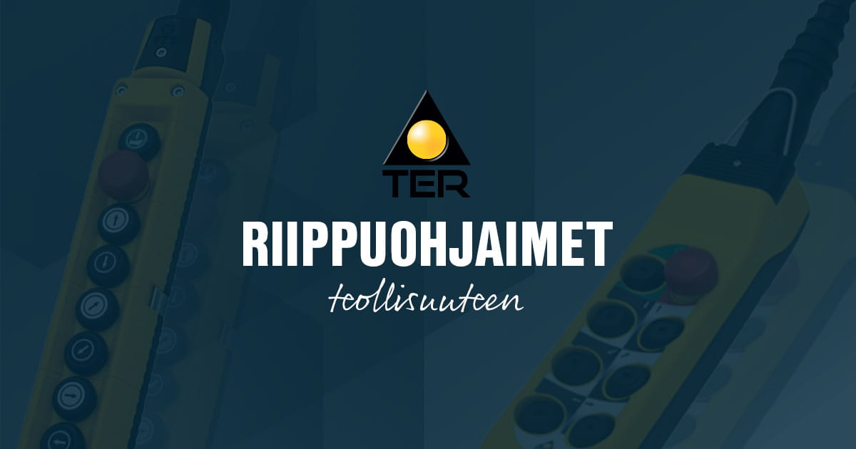 Ter riippuohjaimet teollisuuteen