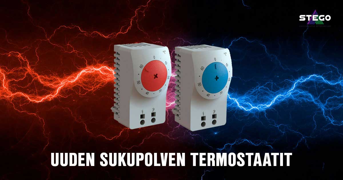 KTO 111 ja KTS 111 ovat uuden sukupolven perustermostaatteja Push-In-liittimillä
