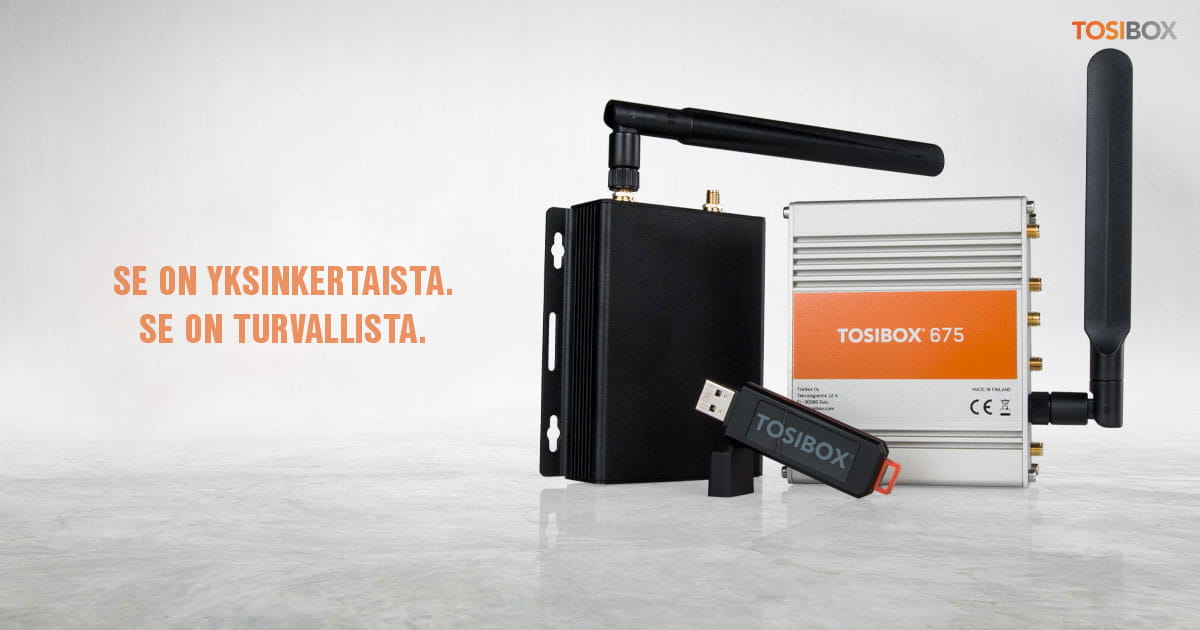 TOSIBOXin uusia ja paranneltuja malleja