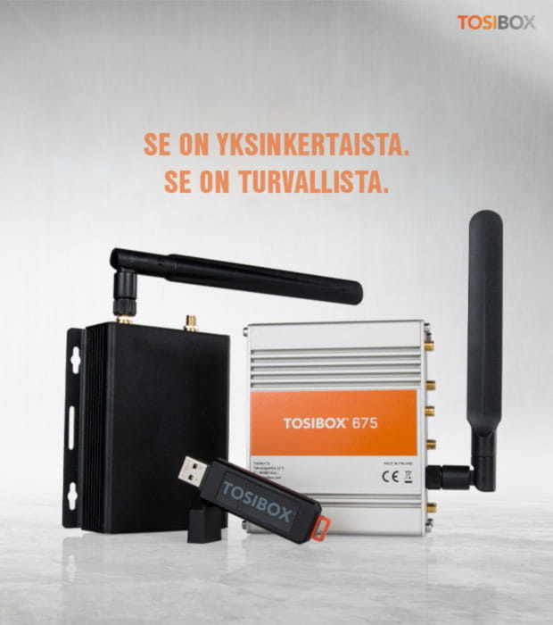 TOSIBOX® uusia ja paranneltuja malleja