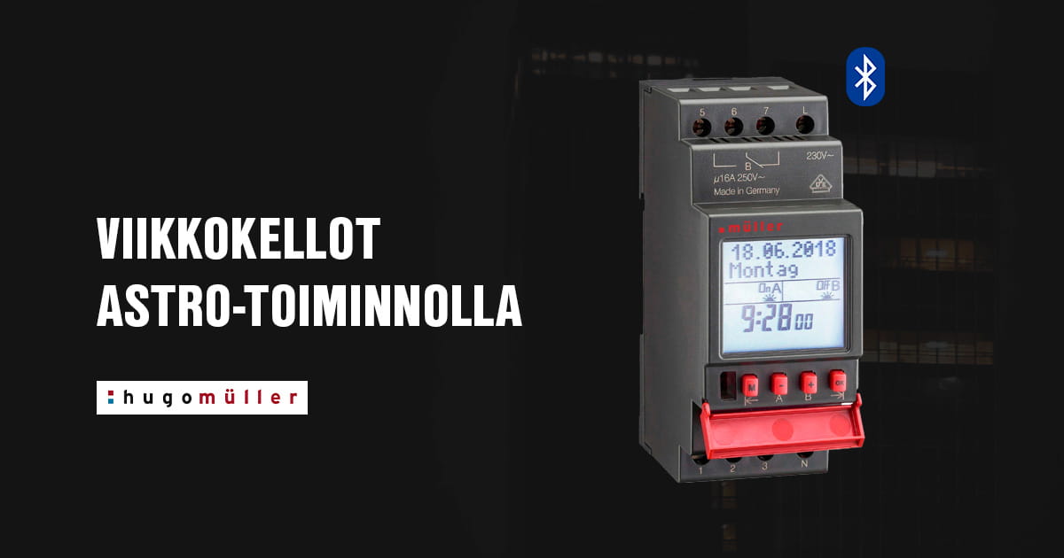 Viikkokellot astro-toiminnolla