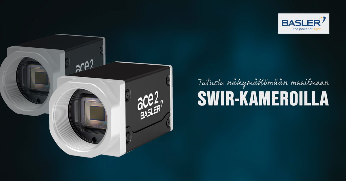 SWIR-kamerat Baslerilta
