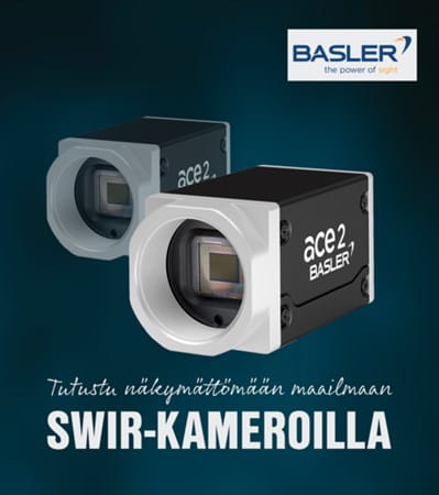 SWIR-kamerat Baslerilta