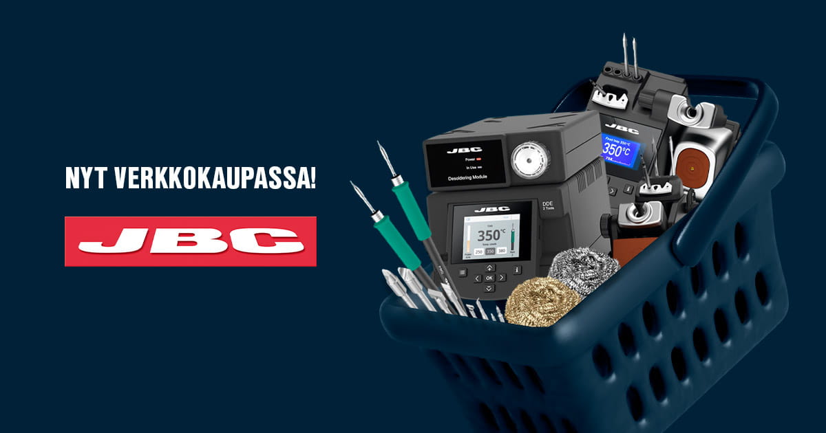 JBC:n kolvit nyt verkkokaupassa!