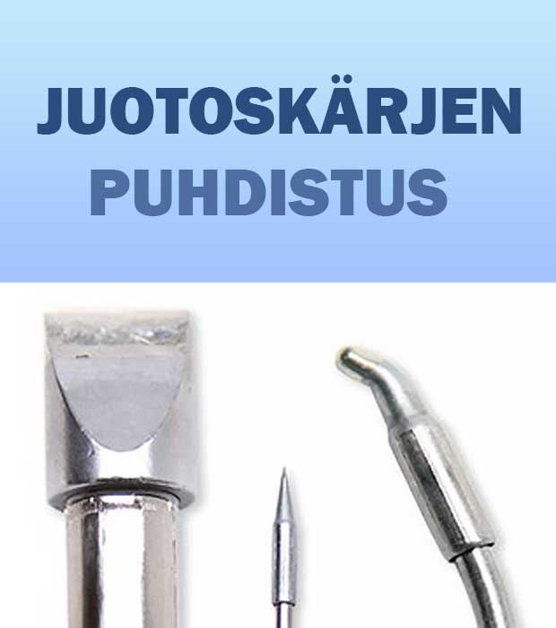 Juotoskärjen puhdistus