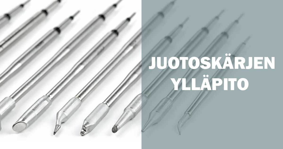 Juotoskärjen ylläpito