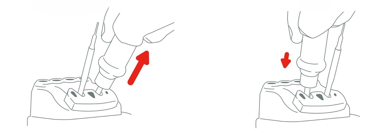 Juotoskärkienvaihto