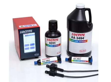 Henkel Loctite UV-kovetustarvikkeet ja annostelijat