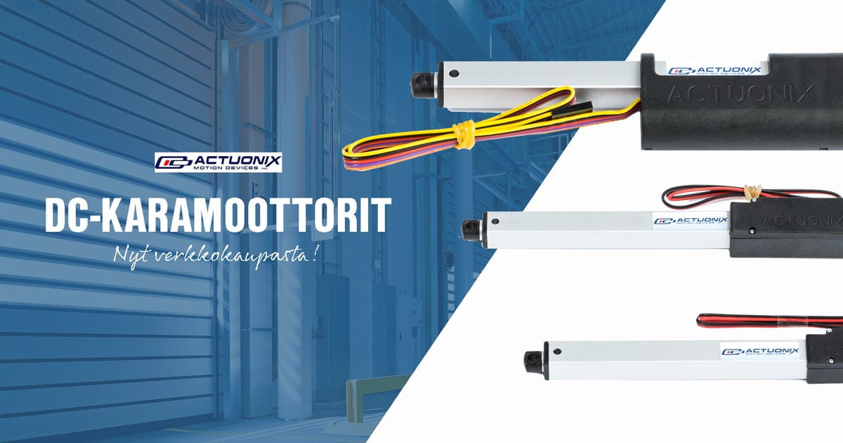 Actuonix DC-karamoottorit