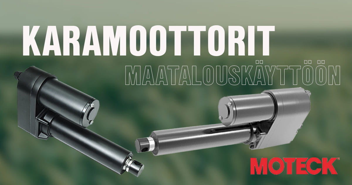 Karamoottorit maatalouskayttoon